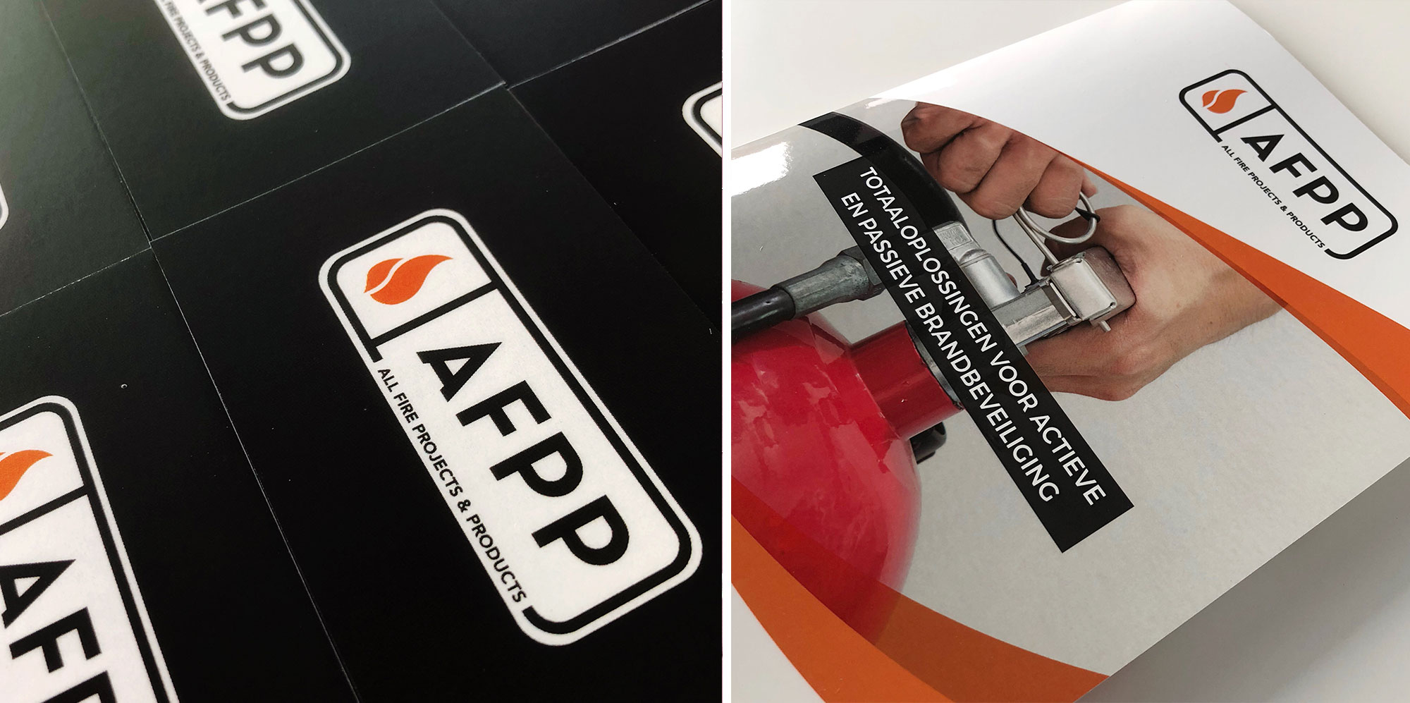 Logo en brochure ontwerp