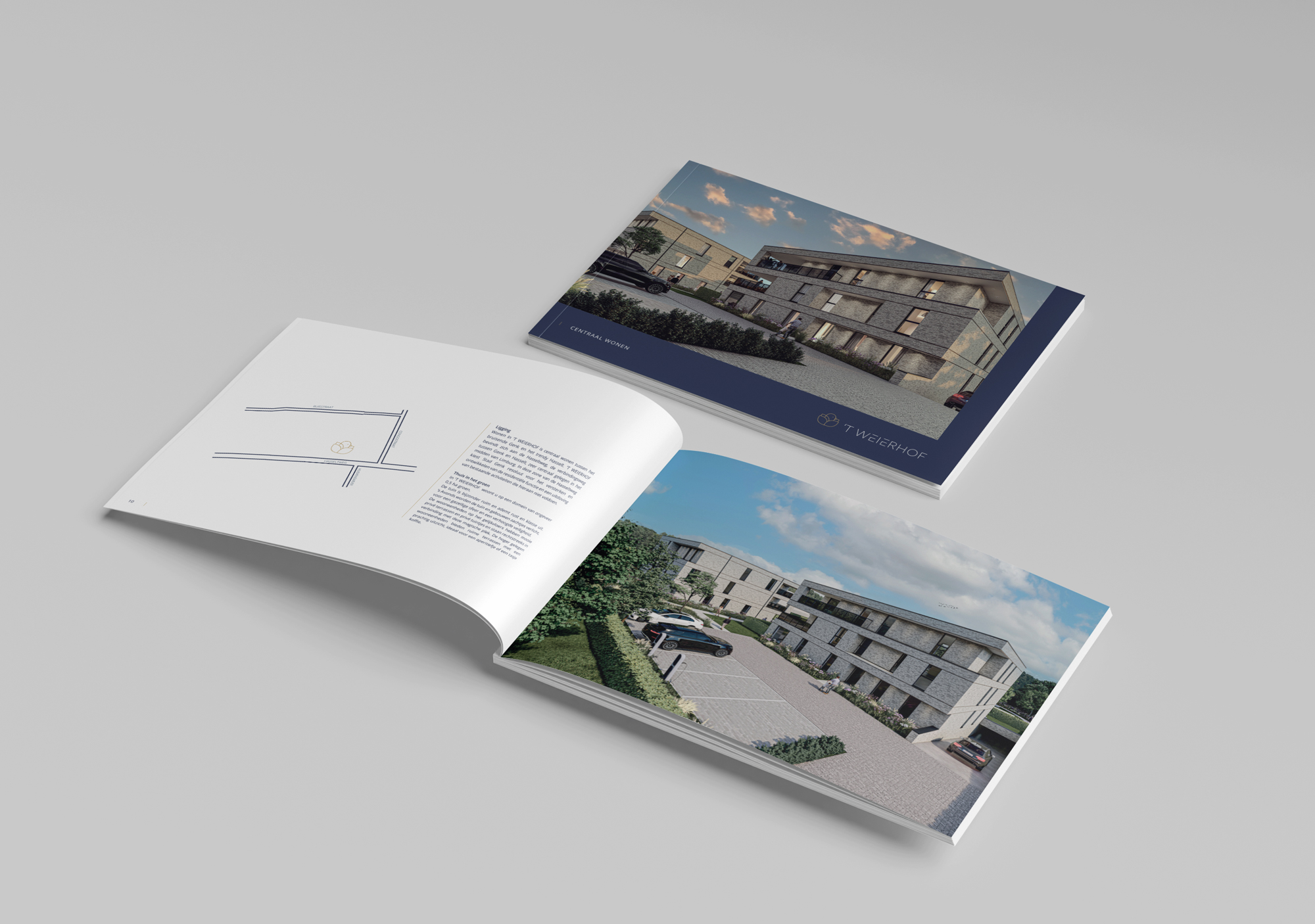 Weierhof brochure vormgeving