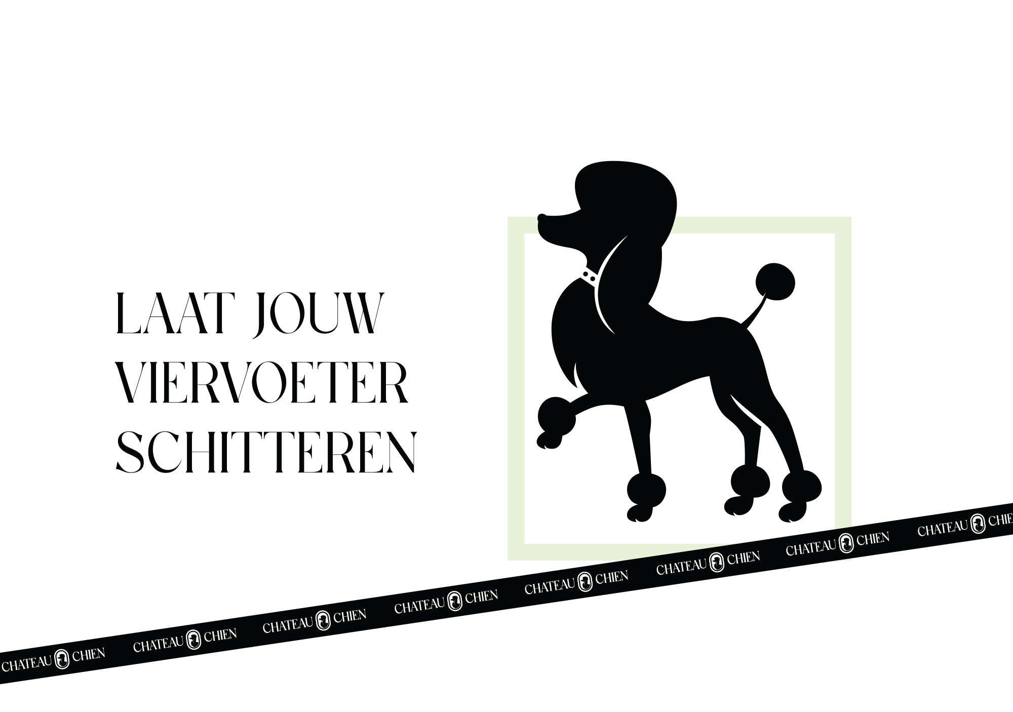 Chateau Chien grafisch design