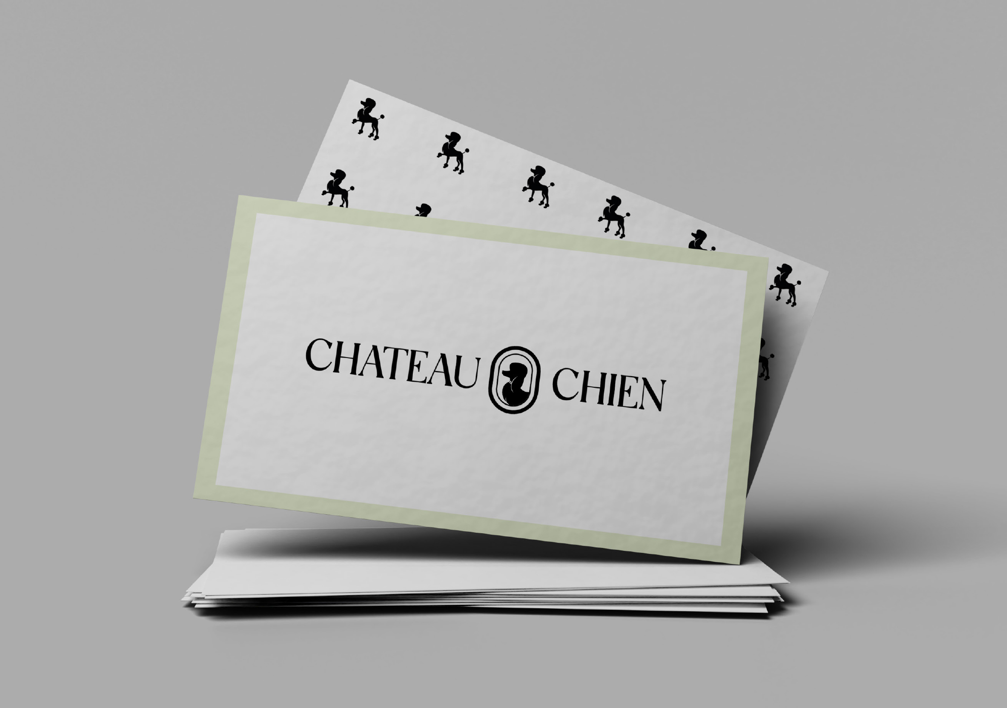 Chateau Chien grafisch vormgever