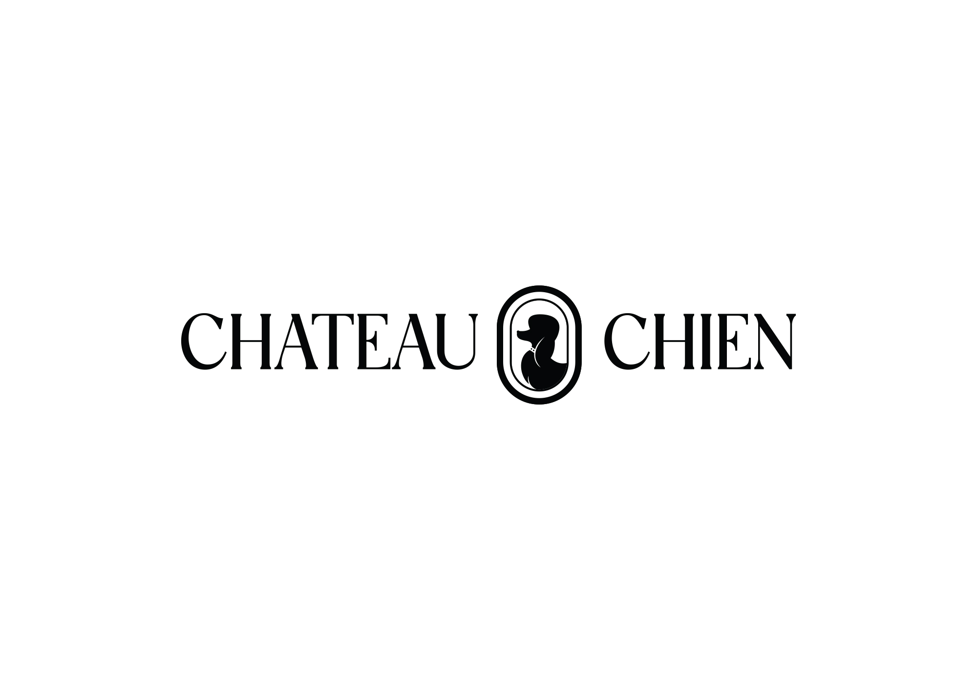Chateau Chien branding ontwerp